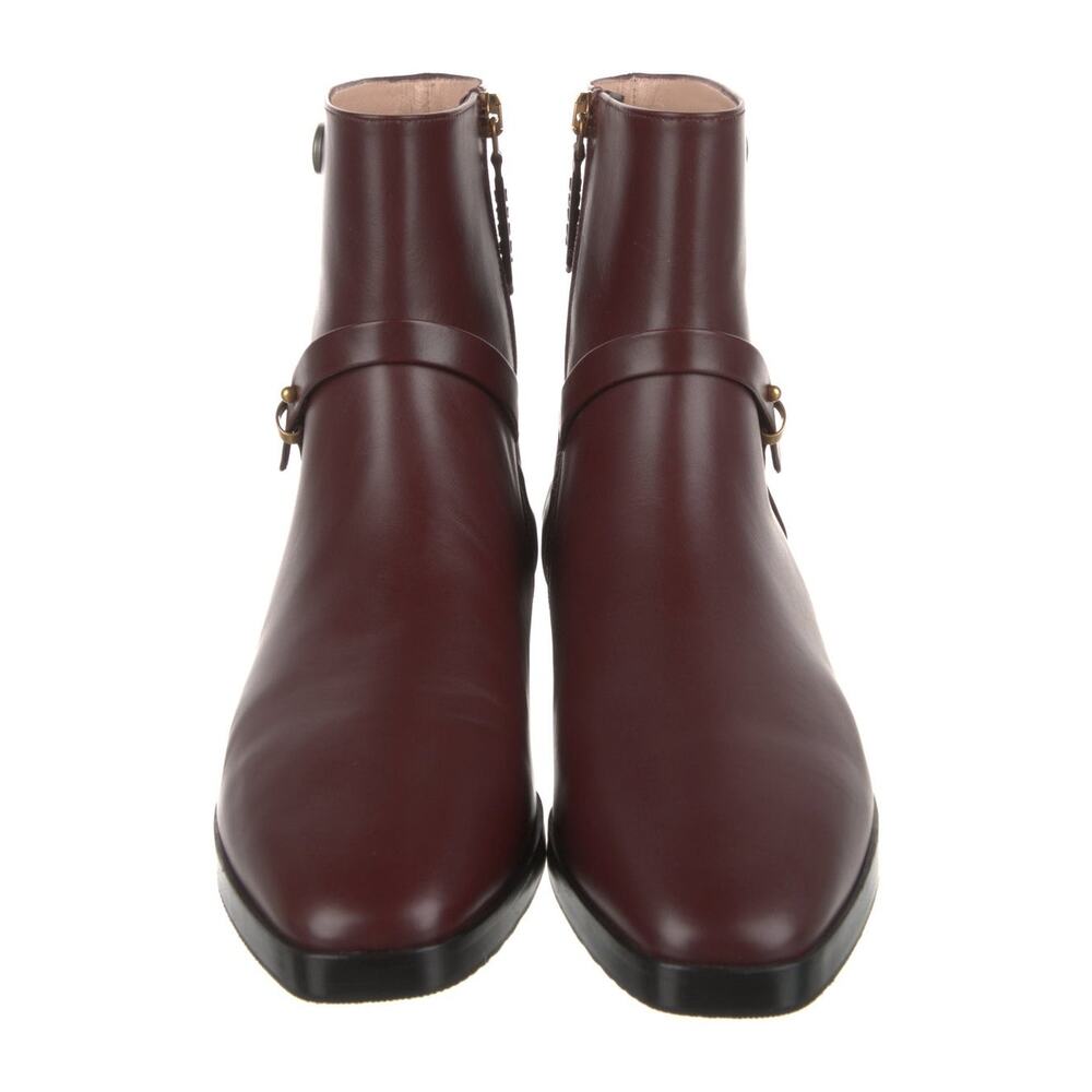 ❤️Gucci GG Logo Leather Boots❤️ - Picture 3 of 5